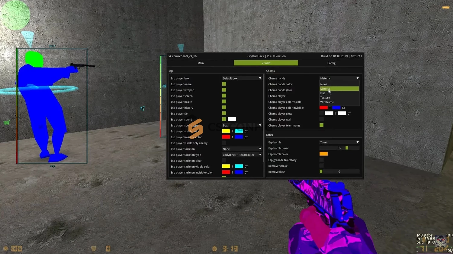 CS 1.6 с читами 2025 года