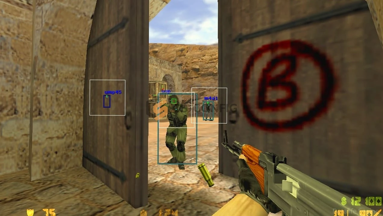 CS 1.6 с читами 2025 года
