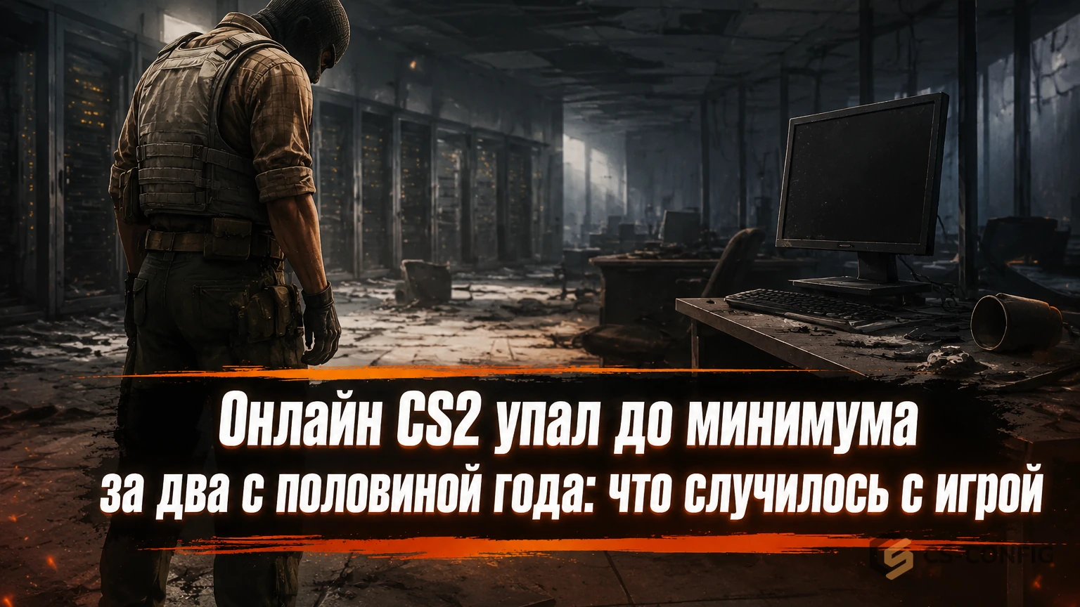 Онлайн CS2 упал до минимума за два с половиной года: что случилось с игрой