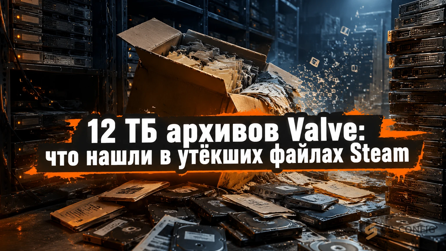 12 ТБ архивов Valve: что нашли в утёкших файлах Steam