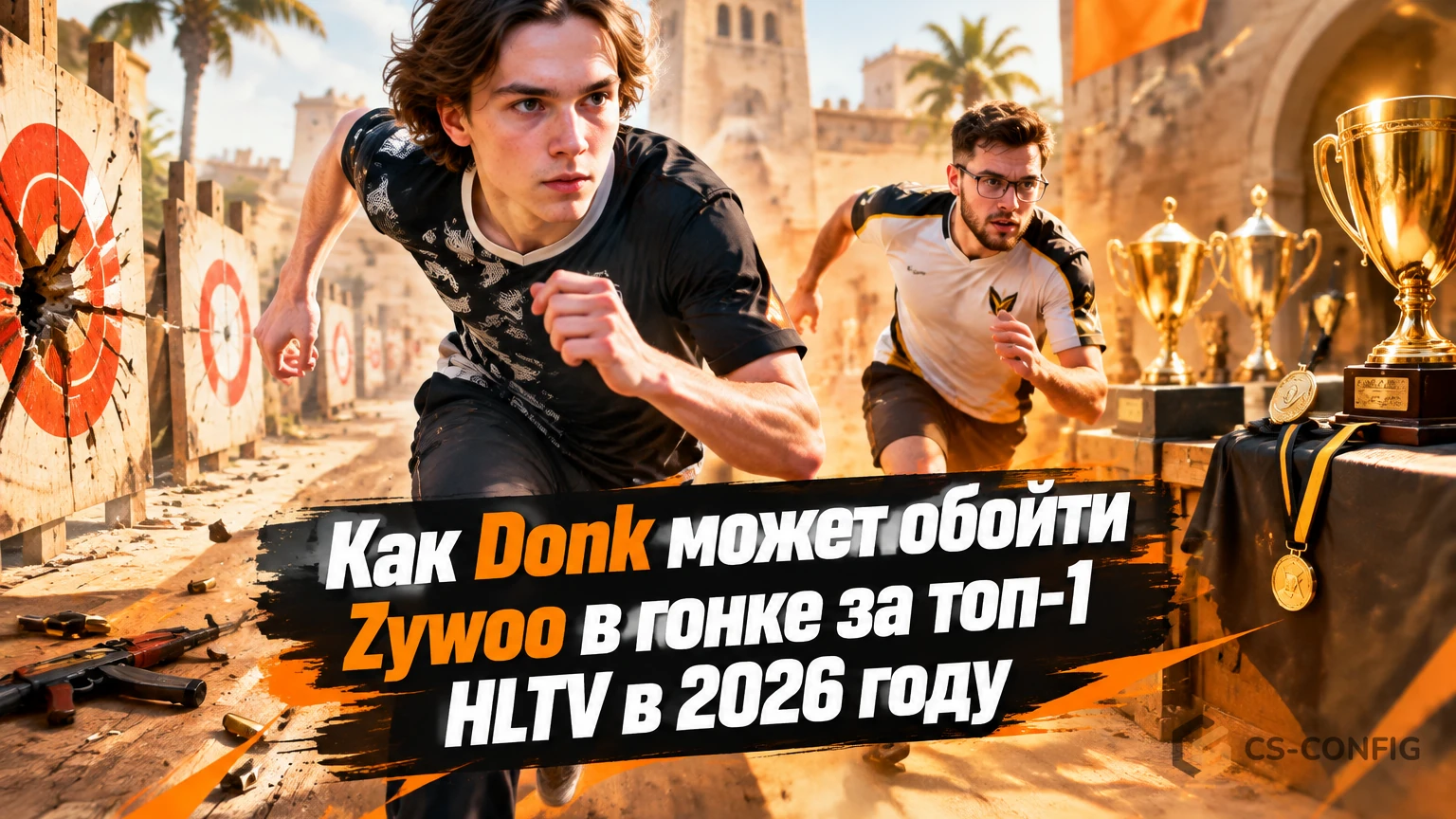 Как Donk может обойти Zywoo в гонке за топ-1 HLTV в 2026 году