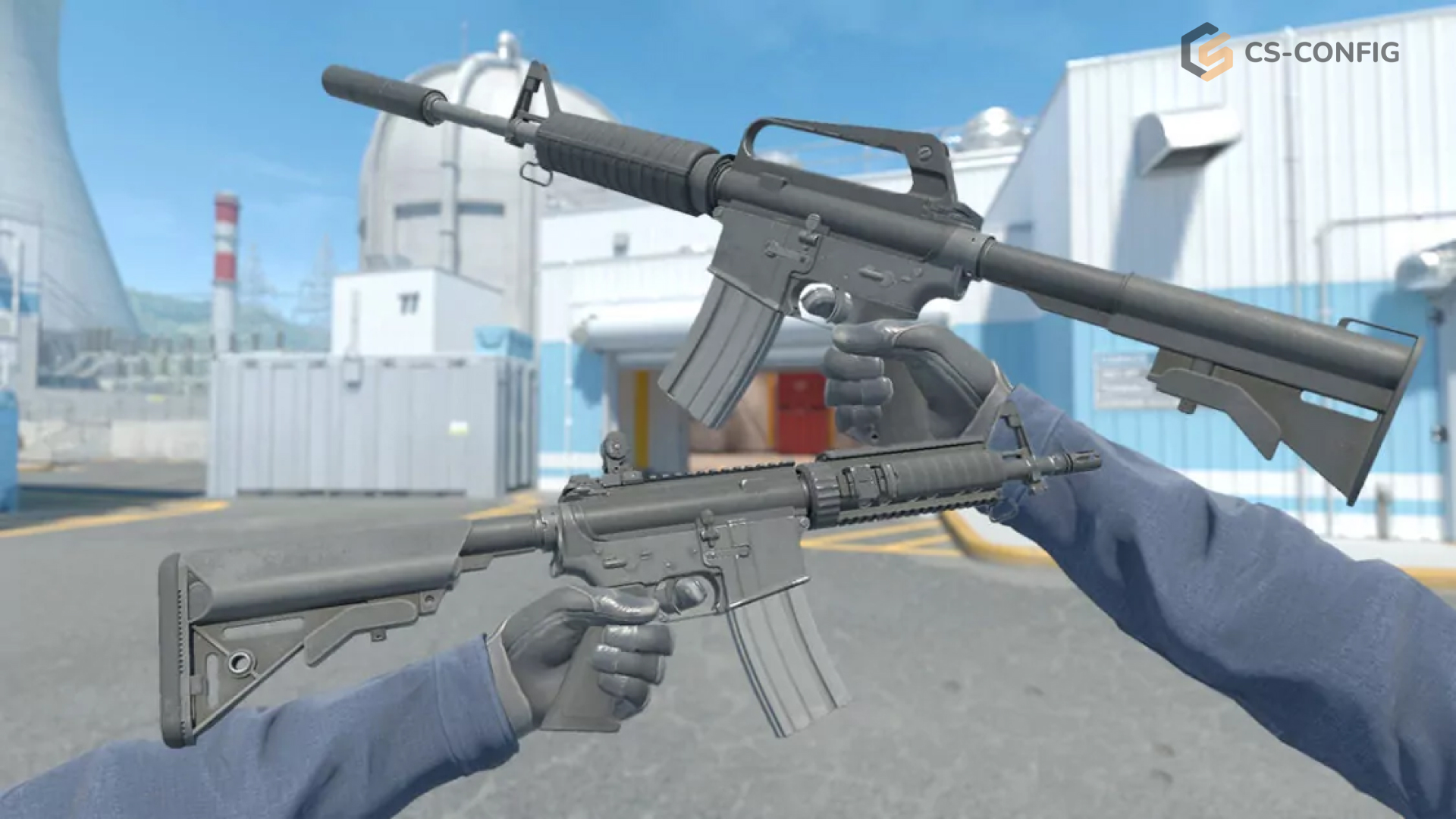 Синие скины M4A4 и M4A1-S в CS2: цены и лучшие варианты