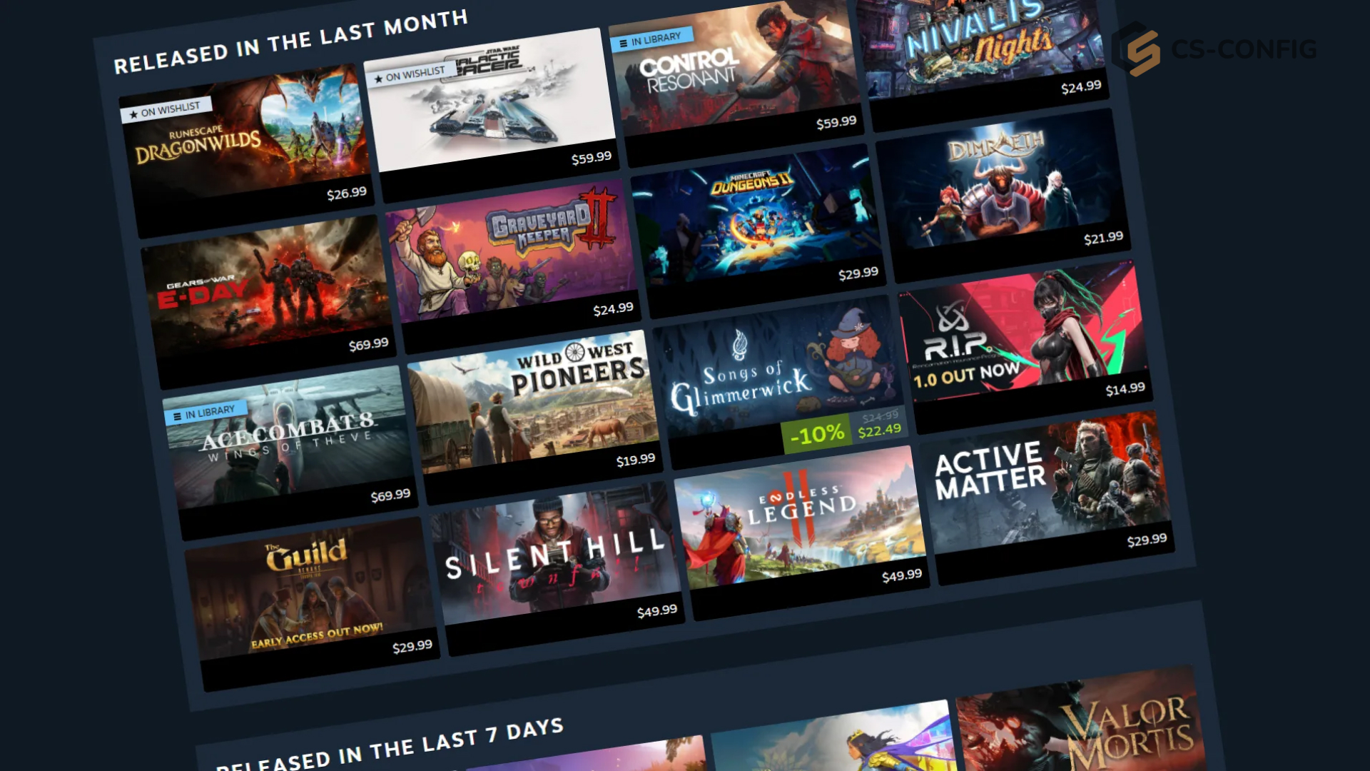 Персональный календарь Steam стал постоянной функцией магазина