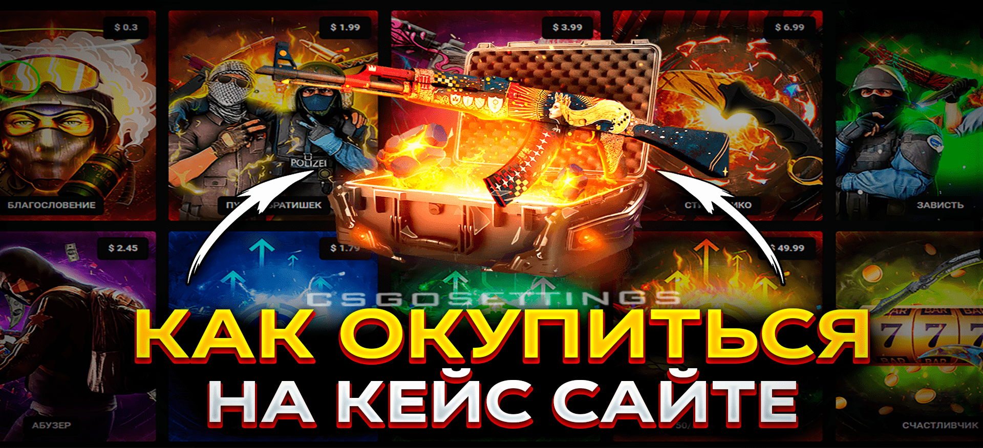 Как окупиться на кейс сайте
