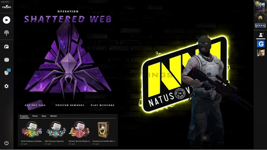Фон Natus Vincere 2 для ксго Фон Natus Vincere 2 для csgo