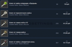 ключи csgo