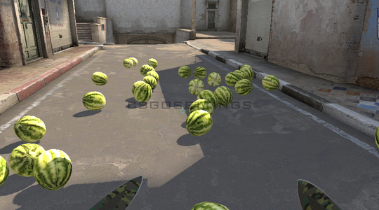 Бинд для броска арбузами cs go
