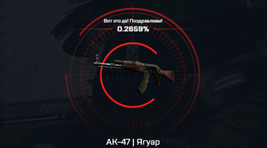 Кейс ак 47 ягуар с май ксго