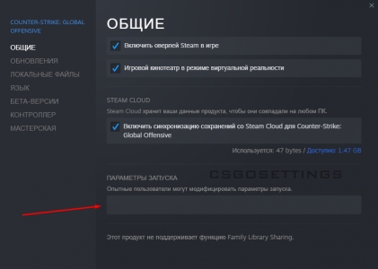 поле для параметров запуска ксго поле для параметров запуска csgo