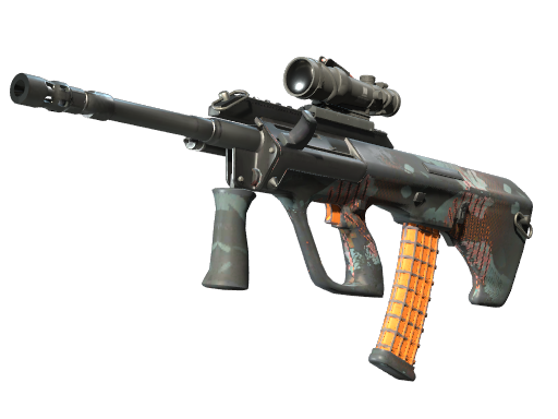 AUG | Amber Slipstream поношенное для CS2