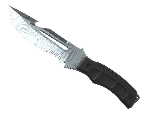 Survival Knife | Damascus Steel поношенное для CS2