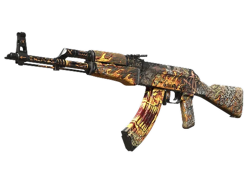 AK-47 | Searing Rage поношенное для CS2