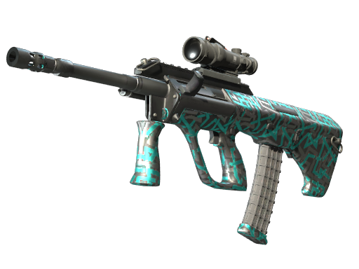 AUG | Ricochet немного поношенное для CS2