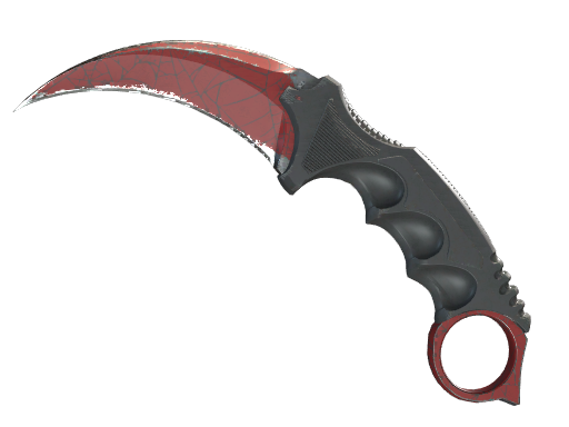 Karambit | Crimson Web поношенное для CS2