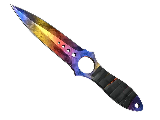 Skeleton Knife | Marble Fade немного поношенное для CS2