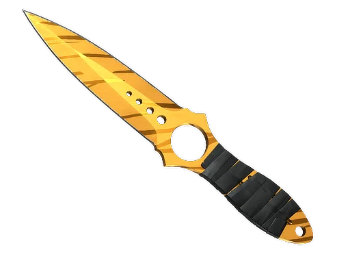 Skeleton Knife | Tiger Tooth немного поношенное для CS2