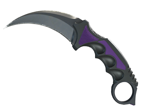 Karambit | Ultraviolet немного поношенное для CS2