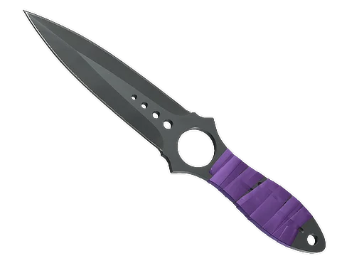 Skeleton Knife | Ultraviolet немного поношенное для CS2