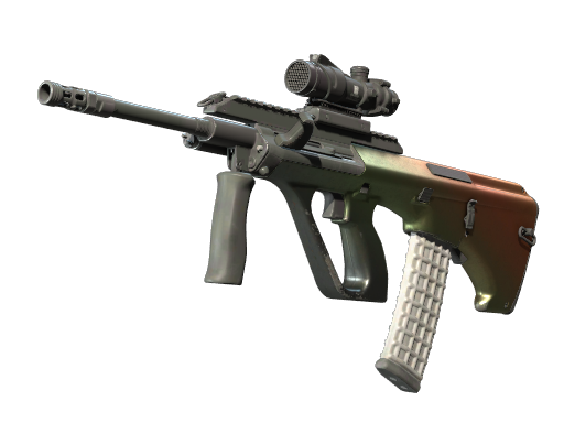 AUG | Amber Fade после полевых испытаний для CS2