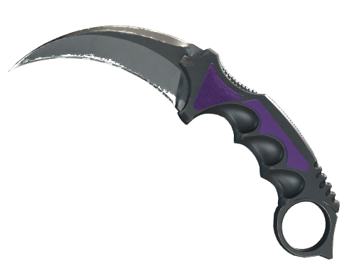 Karambit | Ultraviolet после полевых испытаний для CS2