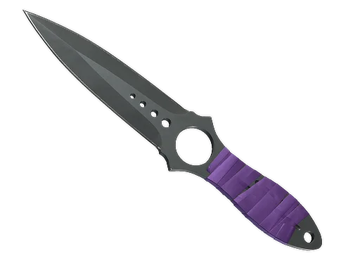 Skeleton Knife | Ultraviolet поношенное для CS2