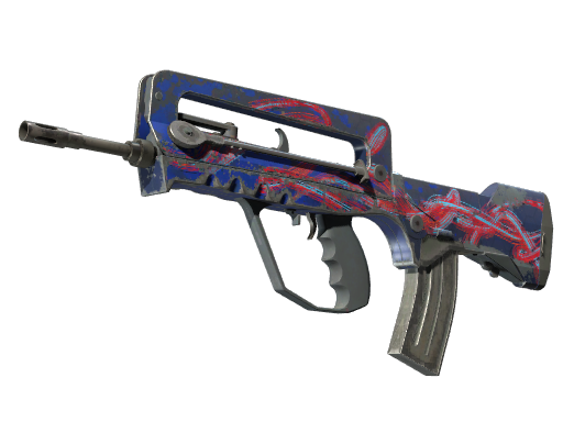 FAMAS | Afterimage поношенное для CS2