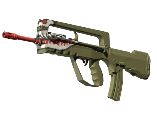 FAMAS | Spitfire немного поношенное для CS2