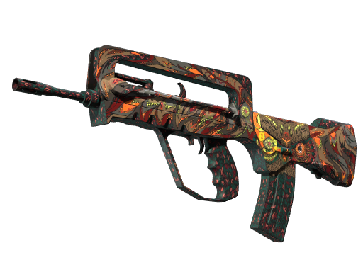 FAMAS | Eye of Athena немного поношенное для CS2