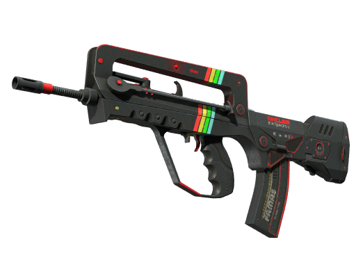 FAMAS | ZX Spectron закаленное в боях для CS2