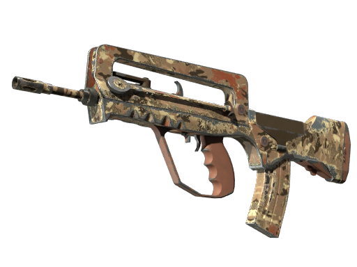 FAMAS | CaliCamo поношенное для CS2
