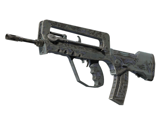 FAMAS | Night Borre закаленное в боях для CS2