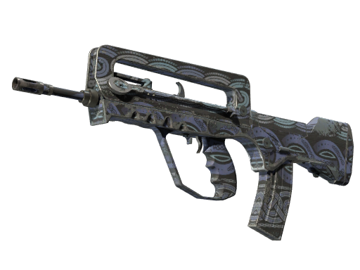 FAMAS | Night Borre поношенное для CS2