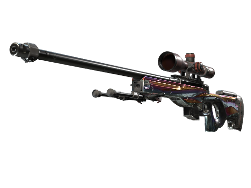 AWP | Chrome Cannon немного поношенное для CS2