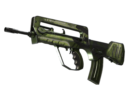 FAMAS | Meow 36 немного поношенное для CS2