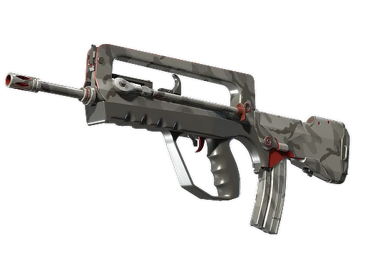 FAMAS | Grey Ghost немного поношенное для CS2