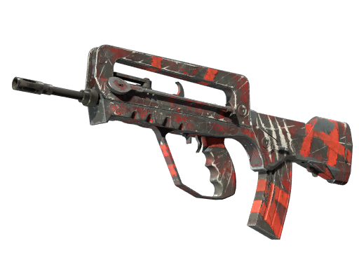 FAMAS | Survivor Z поношенное для CS2