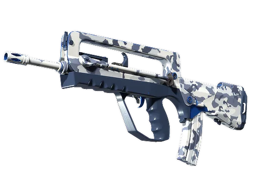 FAMAS | Yeti Camo немного поношенное для CS2