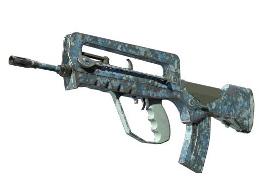 FAMAS | Cyanospatter поношенное для CS2