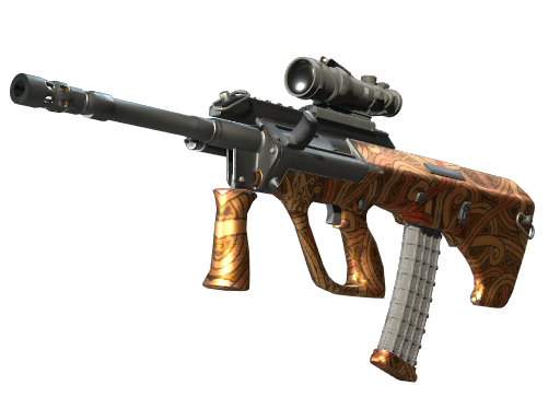 AUG | Flame Jörmungandr немного поношенное для CS2