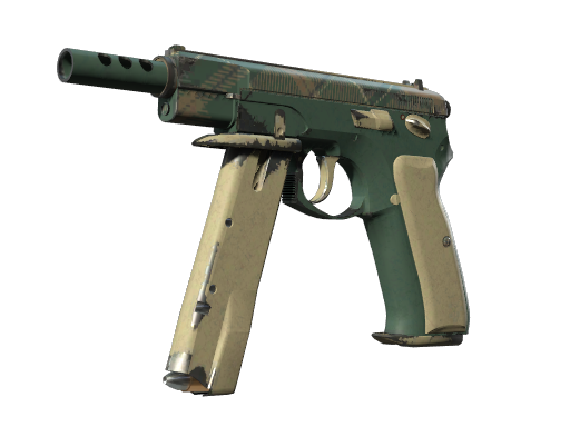 CZ75-Auto | Green Plaid после полевых испытаний для CS2