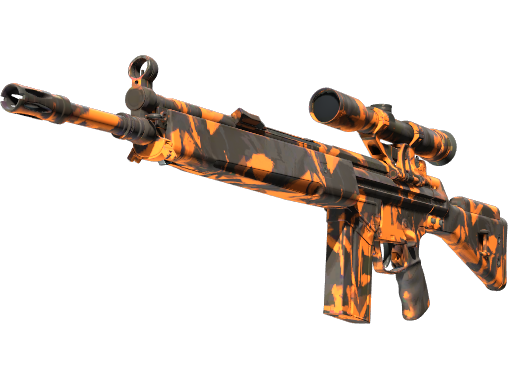 G3SG1 | Orange Crash немного поношенное для CS2
