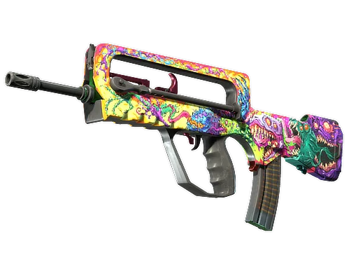 FAMAS | Bad Trip немного поношенное для CS2