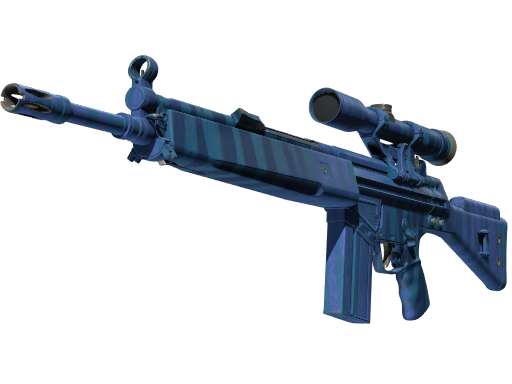 G3SG1 | Azure Zebra закаленное в боях для CS2