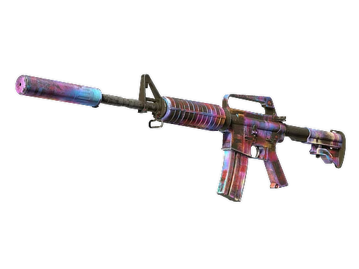M4A1-S | Glitched Paint поношенное для CS2