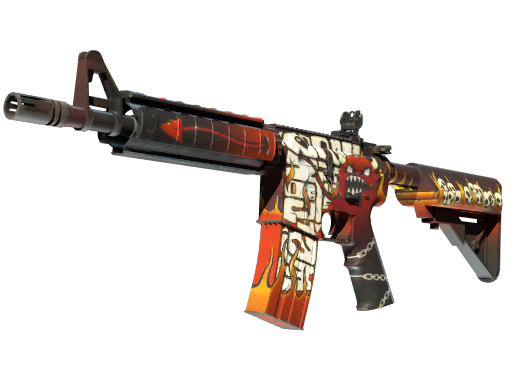 M4A4 | Hellfire немного поношенное для CS2