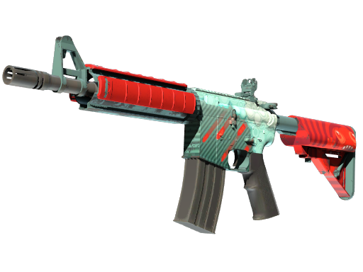 M4A4 | Bullet Rain немного поношенное для CS2