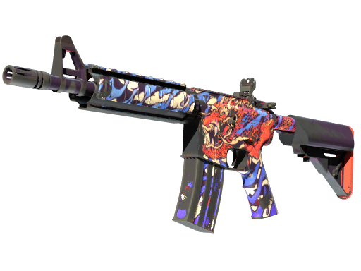 M4A4 | 龍王 (Dragon King) поношенное для CS2