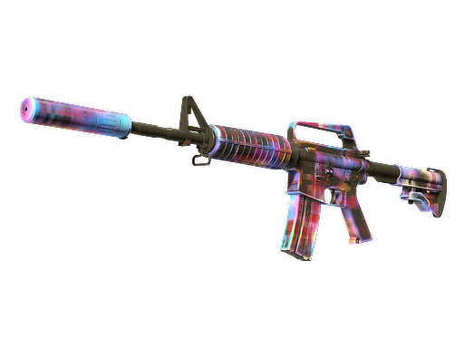 M4A1-S | Glitched Paint немного поношенное для CS2