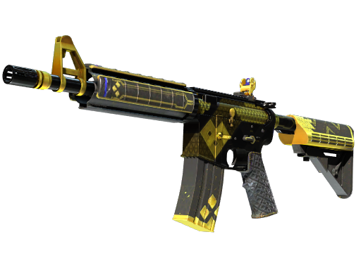 M4A4 | The Coalition немного поношенное для CS2