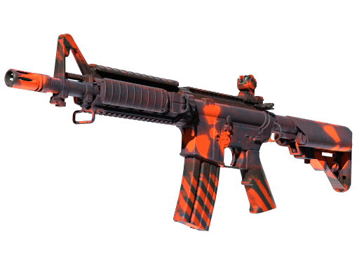 M4A4 | Radiation Hazard немного поношенное для CS2